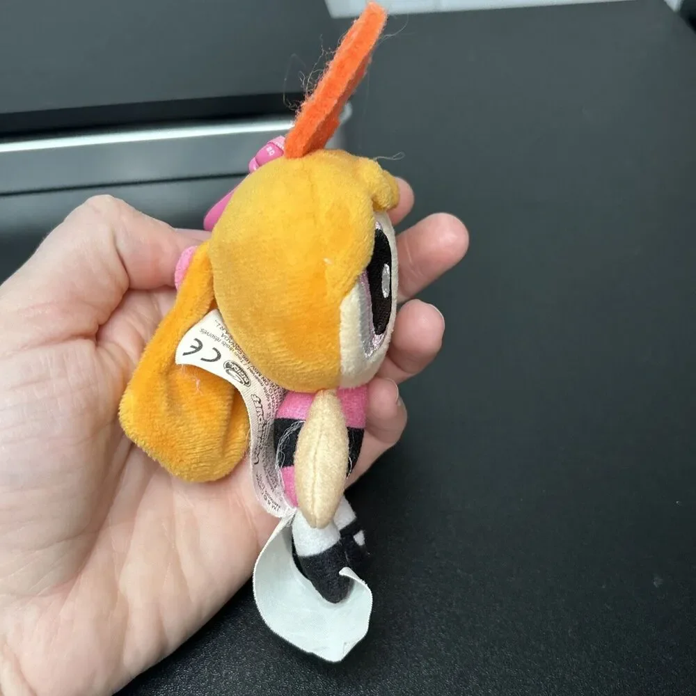 Powerpuff Girls Blossom Plush Keychain 5” Bag Clip Stuffed Toy Spin Master 2016